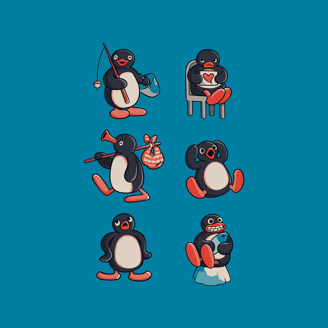 Penguin Moods-None-Glossy-Sticker-Arigatees