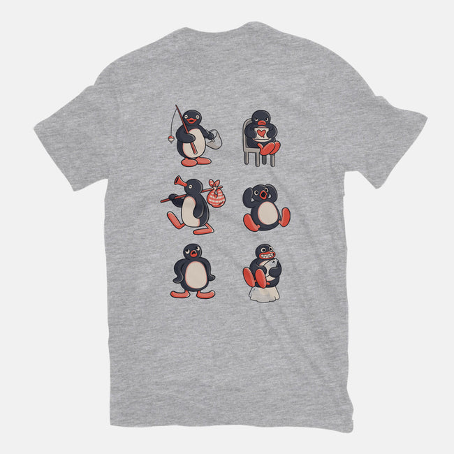 Penguin Moods-Mens-Heavyweight-Tee-Arigatees