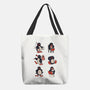 Penguin Moods-None-Basic Tote-Bag-Arigatees