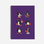 Penguin Moods-None-Dot Grid-Notebook-Arigatees