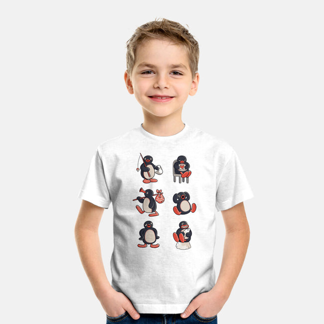 Penguin Moods-Youth-Basic-Tee-Arigatees