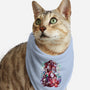 White Dragon Samurai-Cat-Bandana-Pet Collar-Bruno Mota