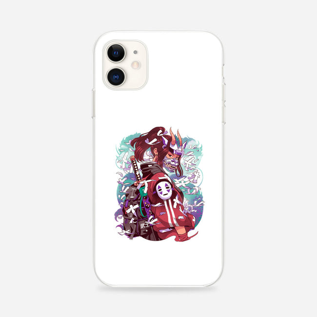 White Dragon Samurai-iPhone-Snap-Phone Case-Bruno Mota