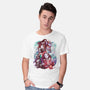 White Dragon Samurai-Mens-Basic-Tee-Bruno Mota