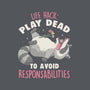 Play Dead-None-Adjustable Tote-Bag-koalastudio