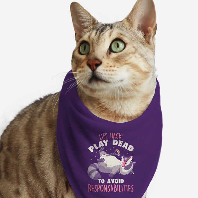 Play Dead-Cat-Bandana-Pet Collar-koalastudio