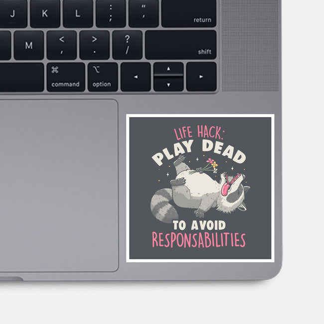 Play Dead-None-Glossy-Sticker-koalastudio