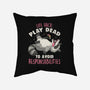 Play Dead-None-Removable Cover w Insert-Throw Pillow-koalastudio