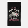 Play Dead-None-Beach-Towel-koalastudio