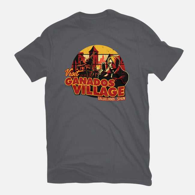 Ganados Village-Unisex-Basic-Tee-daobiwan