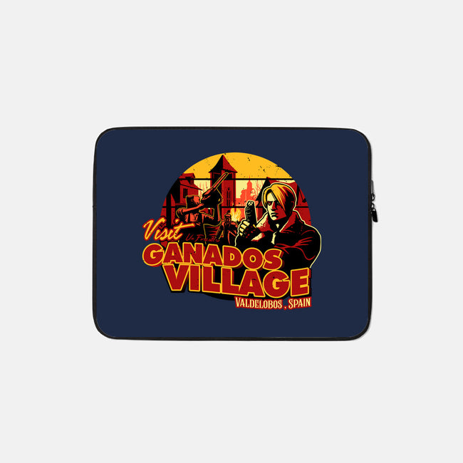 Ganados Village-None-Zippered-Laptop Sleeve-daobiwan