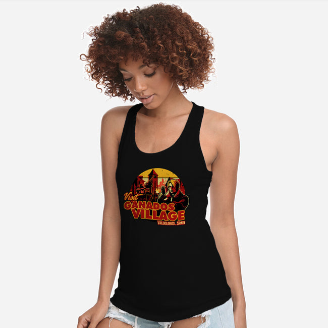 Ganados Village-Womens-Racerback-Tank-daobiwan