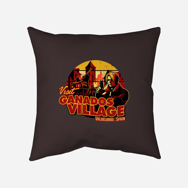 Ganados Village-None-Removable Cover w Insert-Throw Pillow-daobiwan