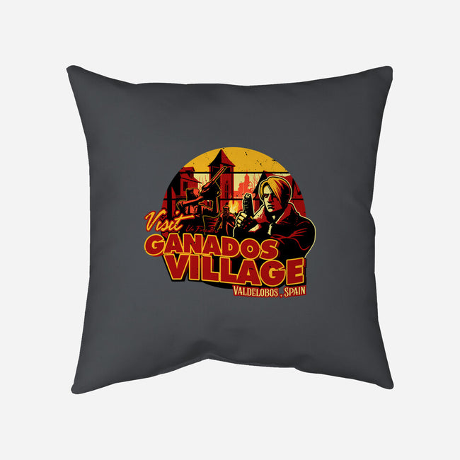 Ganados Village-None-Removable Cover-Throw Pillow-daobiwan
