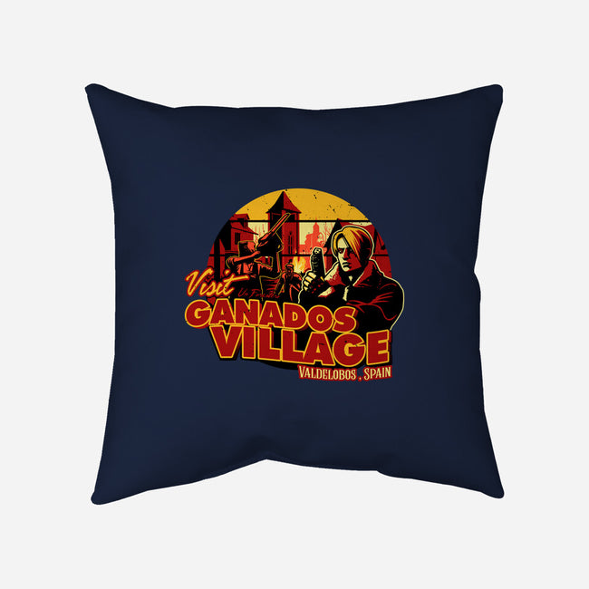 Ganados Village-None-Removable Cover-Throw Pillow-daobiwan