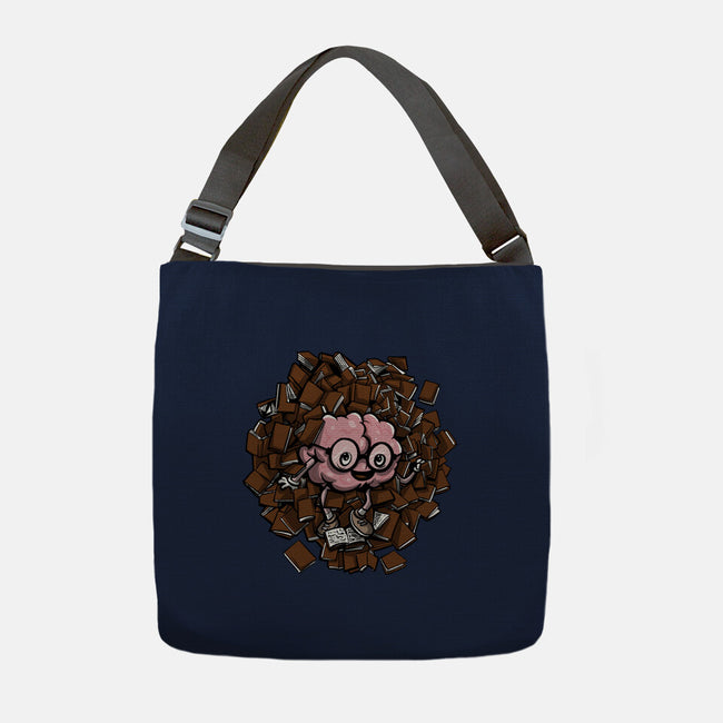 Librarian Beauty-None-Adjustable Tote-Bag-zascanauta