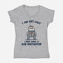 I Have A Bad Motivator-Womens-V-Neck-Tee-kg07