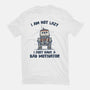 I Have A Bad Motivator-Womens-Fitted-Tee-kg07