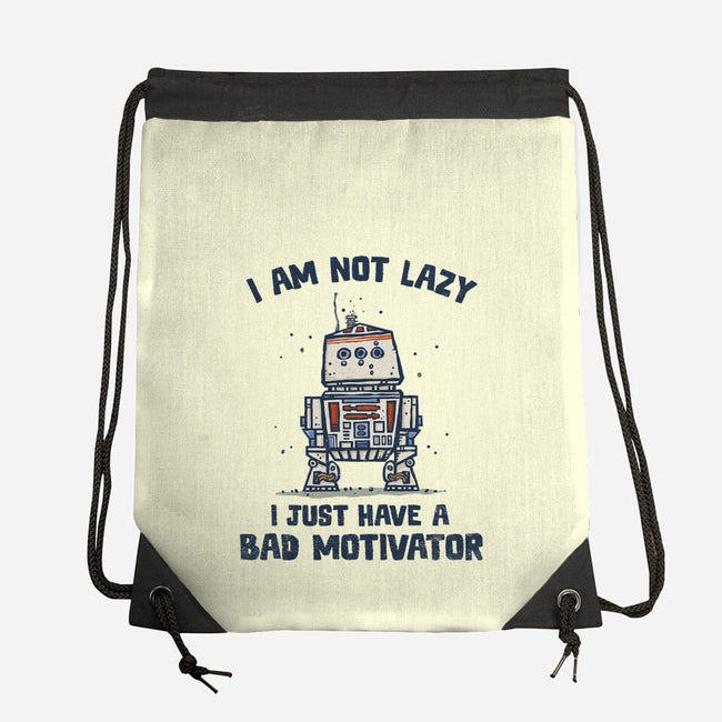 I Have A Bad Motivator-None-Drawstring-Bag-kg07