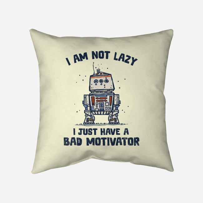 I Have A Bad Motivator-None-Removable Cover-Throw Pillow-kg07