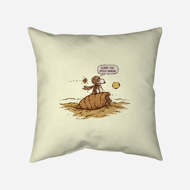 Curse You Spice Baron-None-Non-Removable Cover w Insert-Throw Pillow-kg07