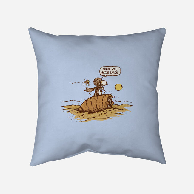 Curse You Spice Baron-None-Removable Cover-Throw Pillow-kg07