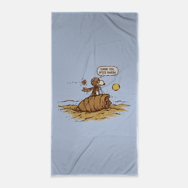 Curse You Spice Baron-None-Beach-Towel-kg07