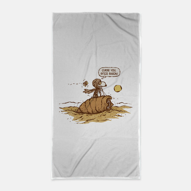 Curse You Spice Baron-None-Beach-Towel-kg07