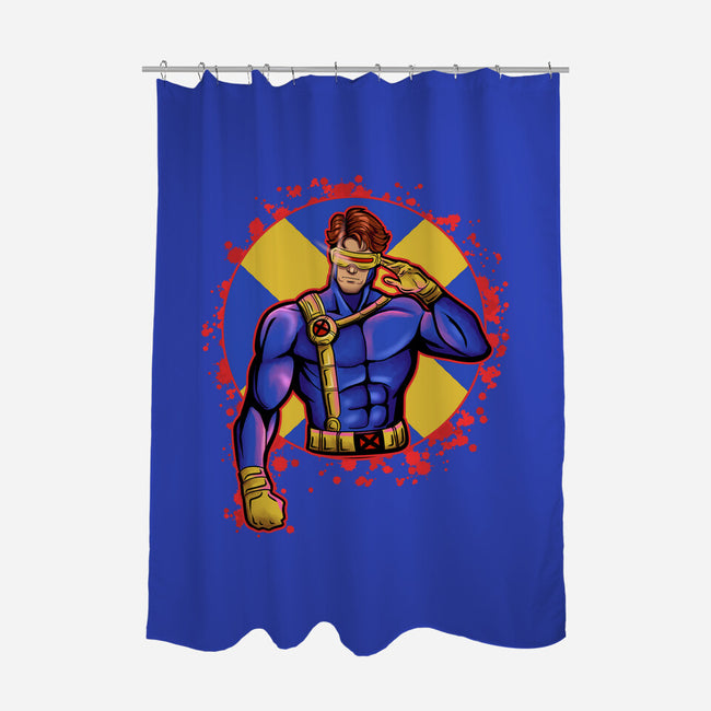 The X Leader-None-Polyester-Shower Curtain-nickzzarto