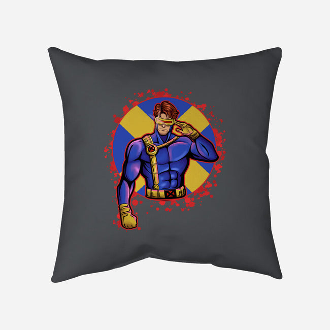 The X Leader-None-Non-Removable Cover w Insert-Throw Pillow-nickzzarto