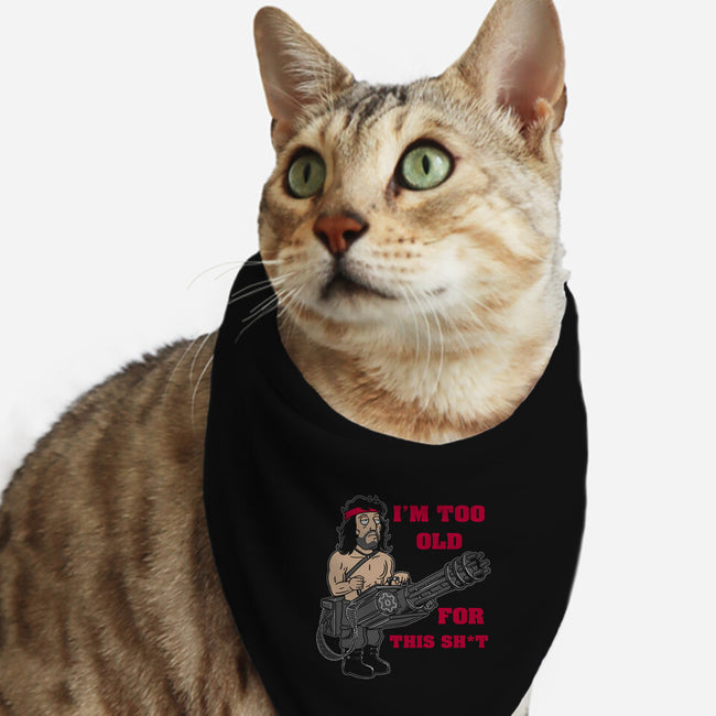 I'm Too Old-Cat-Bandana-Pet Collar-naomori