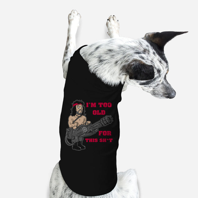 I'm Too Old-Dog-Basic-Pet Tank-naomori