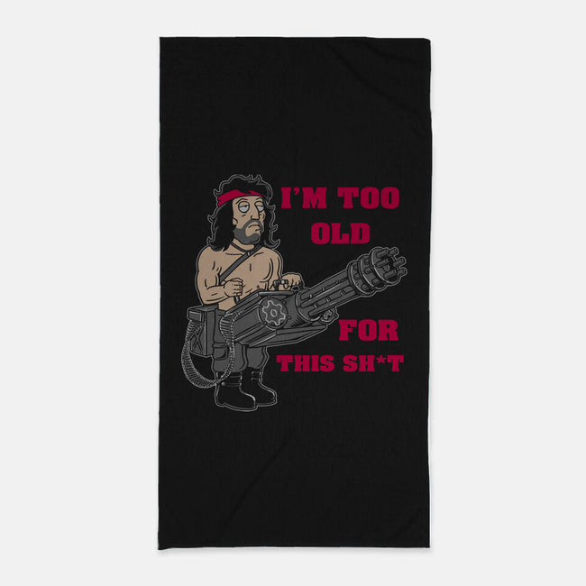 I'm Too Old-None-Beach-Towel-naomori