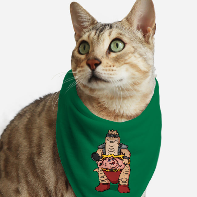 Not The Brain-Cat-Bandana-Pet Collar-Raffiti