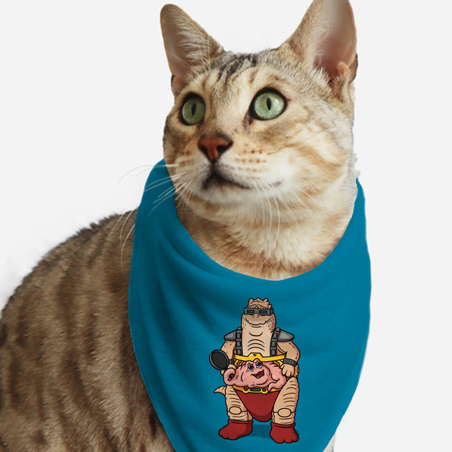 Not The Brain-Cat-Bandana-Pet Collar-Raffiti