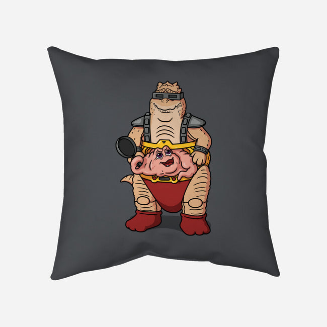 Not The Brain-None-Removable Cover w Insert-Throw Pillow-Raffiti