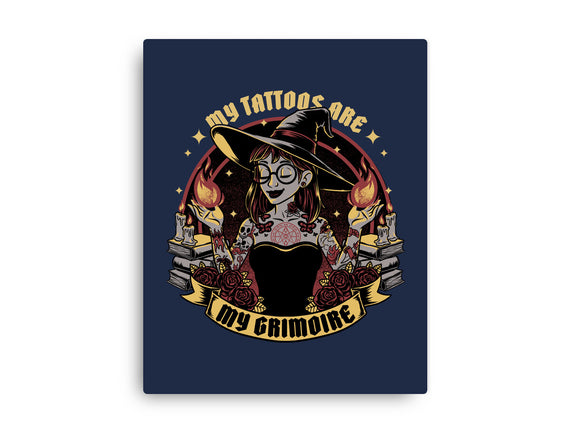 Witch Tattoo Grimoire
