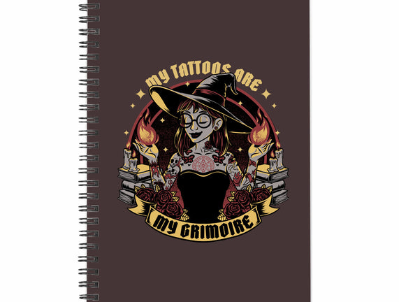 Witch Tattoo Grimoire