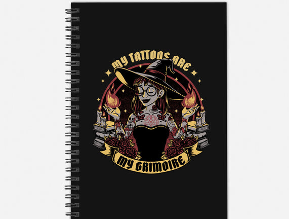 Witch Tattoo Grimoire