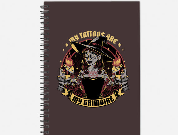 Witch Tattoo Grimoire