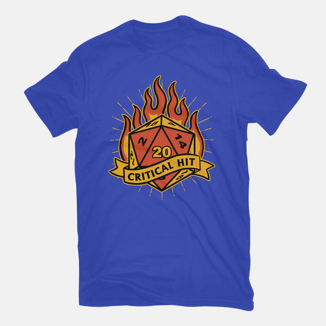 RPG Fire Dice Tattoo-Womens-Basic-Tee-Studio Mootant