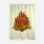 RPG Fire Dice Tattoo-None-Polyester-Shower Curtain-Studio Mootant