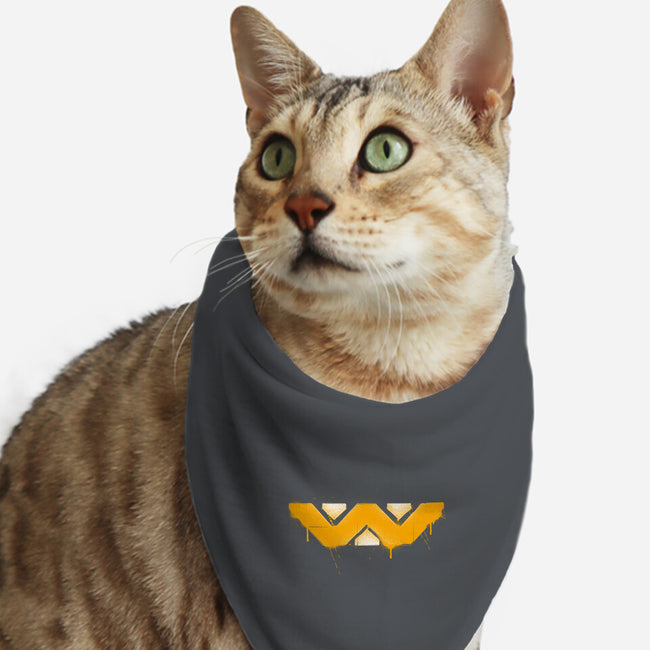 WYC Stencil-Cat-Bandana-Pet Collar-Getsousa!