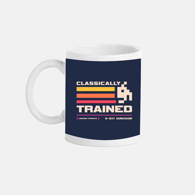 Classically Trained For Retro Gamers-None-Mug-Drinkware-sachpica