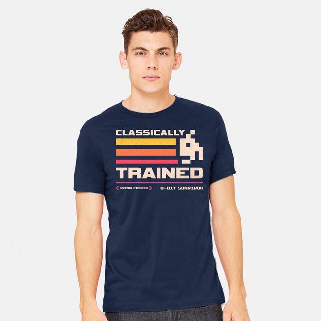 Classically Trained For Retro Gamers-Mens-Heavyweight-Tee-sachpica