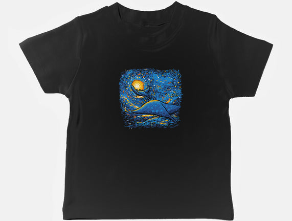 Starry Sky Sea Manta Ray