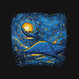 Starry Sky Sea Manta Ray-None-Glossy-Sticker-tobefonseca