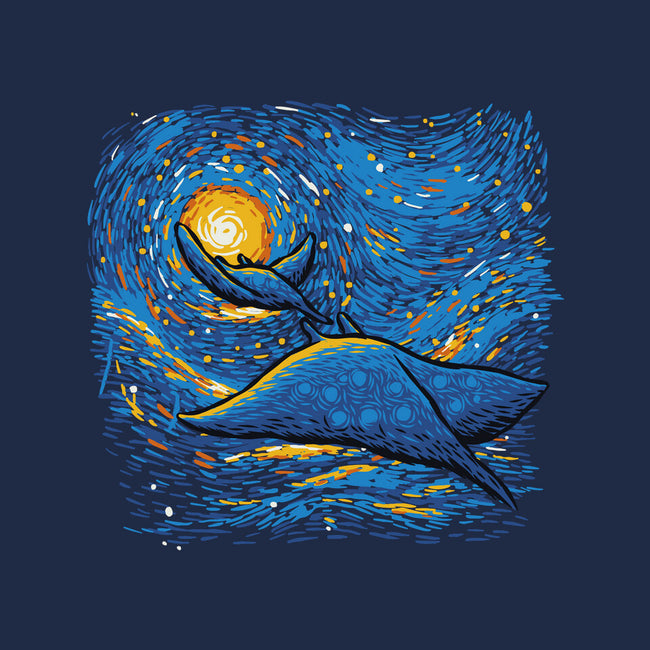 Starry Sky Sea Manta Ray-Mens-Basic-Tee-tobefonseca