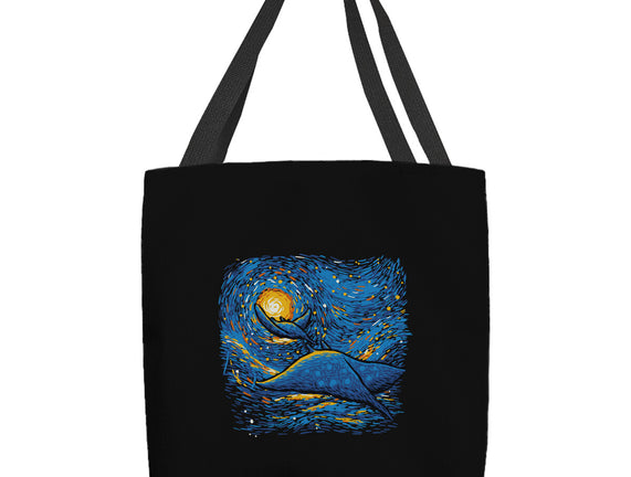 Starry Sky Sea Manta Ray