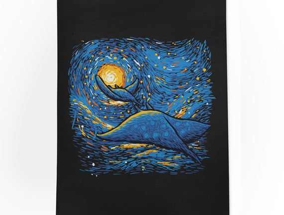 Starry Sky Sea Manta Ray